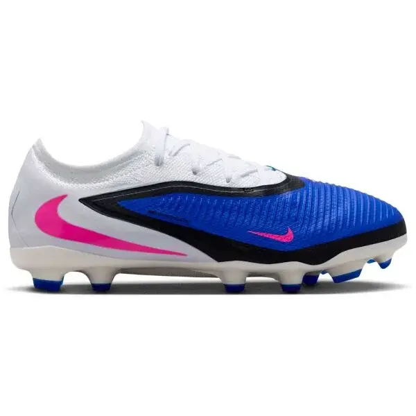 Nike JR PHANTOM 6 LOW PRO FG/MG Detské kopačky, modrá, veľkosť 38.5