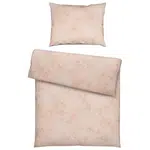 Estella POVLEČENÍ, interlock jersey, béžová, 140/200 cm