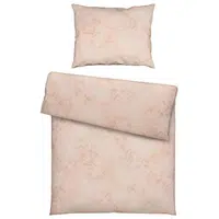 Estella POVLEČENÍ, interlock jersey, béžová, 140/200 cm