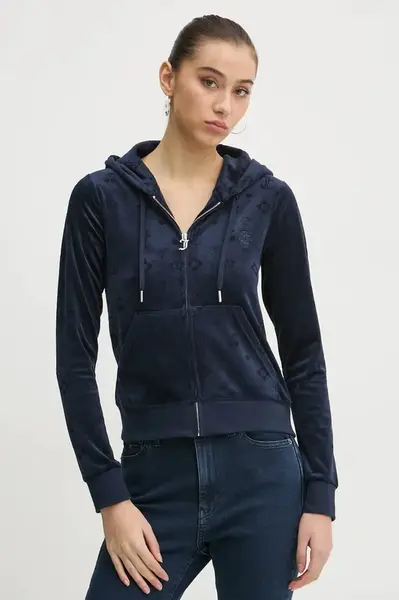 Velurová mikina Juicy Couture