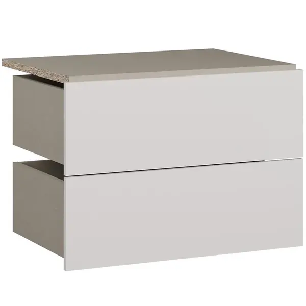 Zásuvky 2 ks Modulix Do Korpus 74,1 Biely