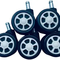 MERCURY Kolečko na MRacer, Paladin, pogumované, průměr 60 mm, čep 11 mm - bílé