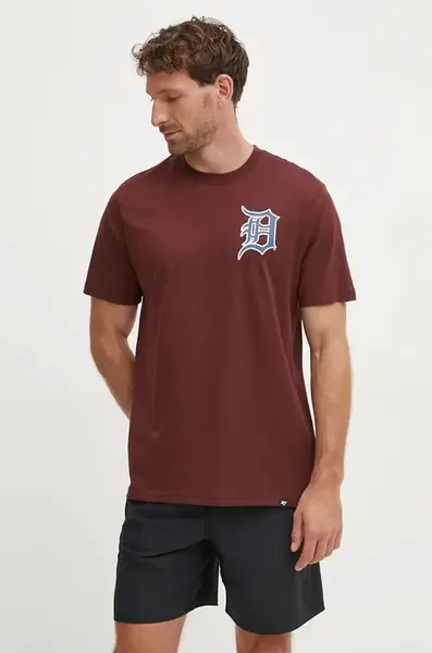 Bavlněné tričko 47 brand MLB Detroit Tigers