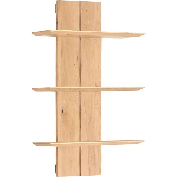 Cantus NÁSTĚNNÁ POLICE, sukový dub, 75/115/23,8 cm