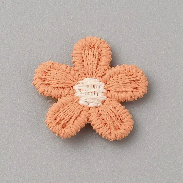 Two Tone Polyester Knitted Ornament Accessories