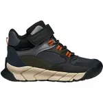 Geox J FLEXYPER PRO B Chlapecká volnočasová obuv, tmavě modrá, velikost