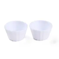 Mini Plastic Simulated Egg Tart Cup