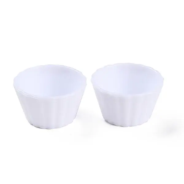 Mini Plastic Simulated Egg Tart Cup