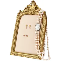 1Pc TPR Covered with Velvet Necklace Display Photo Frames