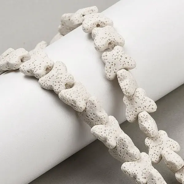 Natural Lava Rock Beads Strands