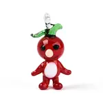 Handmade Lampwork Cartoon Radish Pendants