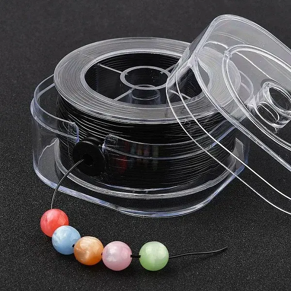 Round Elastic Crystal Thread