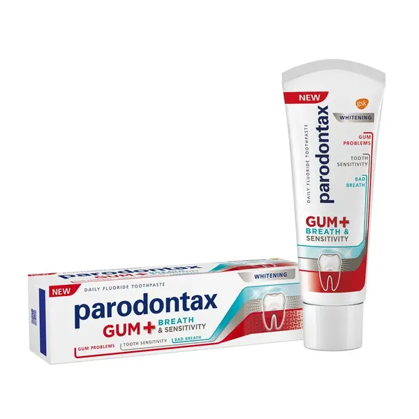 Parodontax Bělicí zubní pasta Gum and Sensitive Whitening 75 ml