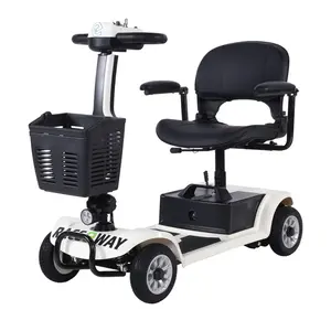 Racceway Elektrický čtyřkolový vozík SPLIT, bílý