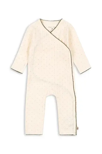 Dětský bavlněný overal Konges Sløjd MINNIE NEWBORN ONESIE GOTS