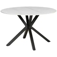 MID.YOU JÍDELNÍ STŮL, bílá, 118/118/76 cm