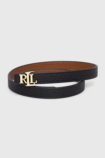 Oboustranný kožený pásek Lauren Ralph Lauren