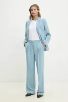 Kalhoty s příměsí vlny Calvin Klein