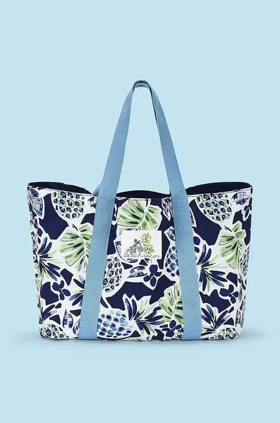 Dětská plážová taška Mayoral fialová barva