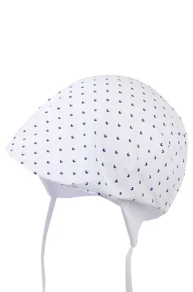 Dětská čepice Jamiks TARALD bílá barva