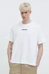 Bavlněné tričko Dickies ENTERPRISE TEE SS bílá barva, s potiskem, DK0A4YRN