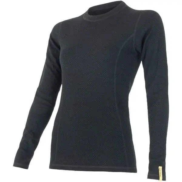 Sensor MERINO DF Dámské termo triko, černá, velikost XXL