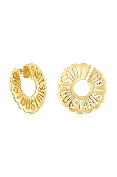 Pozlacené stříbrné náušnice Tous Miranda