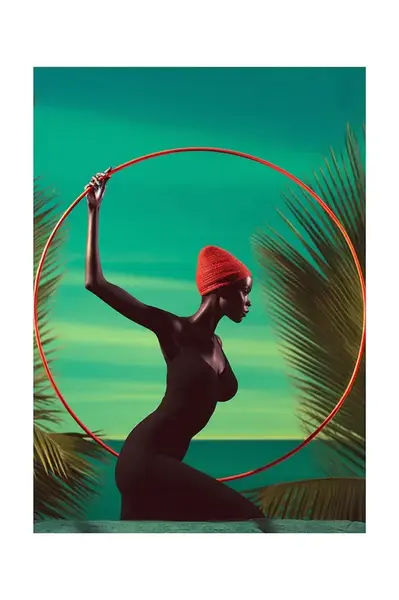 Grafika na akrylovém skle A.I Art HARTMAN Ebony Grace 07, 28x36 cm více barev