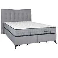 Hom`in AMERICKÁ POSTEL, 180/200 cm, světle šedá