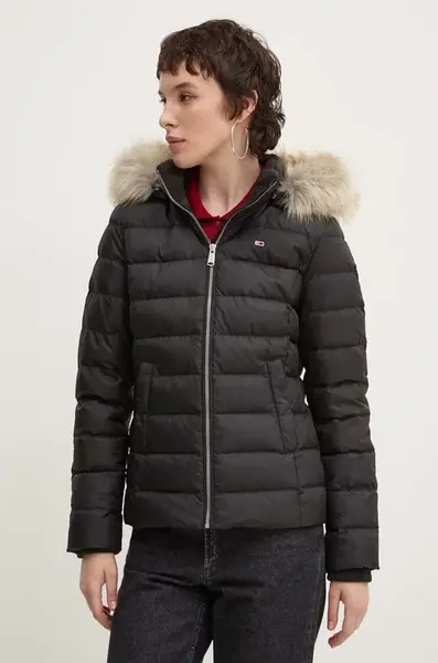Péřová bunda Tommy Jeans