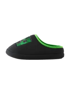 Next Papuče 'Minecraft Flippy'  zelená / červená / čierna
