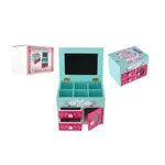 Teddies Drevená šperkovnica Princess 3 Odklápací vrch