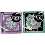 Zamatové vyfarbovacie obrázky 18x18 cm