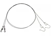 Mistrall volfrámové lanko pre lov dravcov -25 cm 5 kg