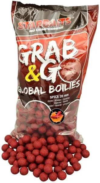 Starbaits boilies g&g global spice - 2,5 kg 20 mm
