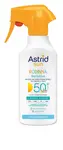 Astrid Rodinné mlieko na opaľovanie v spreji Sensitive SPF 50+ 270 ml