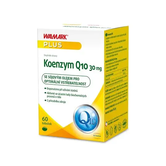 Walmark Koenzym Q10 30 mg, přírodní zdroj ve formě oleje 60 tobolek