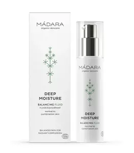MÁDARA Hydratačný pleťový fluid pre normálnu až zmiešanú pleť Deep Moisture (Balancing Fluid) 50 ml
