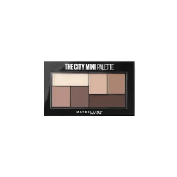 Maybelline Paletka očných tieňov The City Mini Palette 6 g 400 Rooftop Bronzes