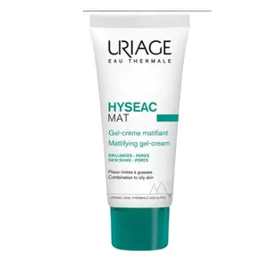 Uriage Zmatňujúci gél-krém pre zmiešanú a mastnú pleť Hyséac Mat (Mattifying Gel-Cream) 40 ml