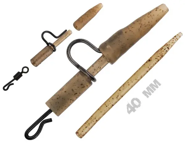 Zfish závesky heavy duty clip complete set 40 mm 5 ks