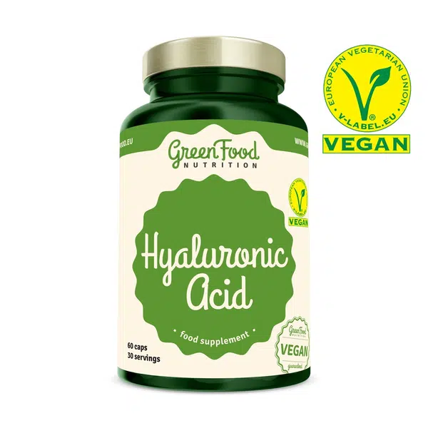 GreenFood Nutrition Kyselina Hyaluronová 60 kapsúl