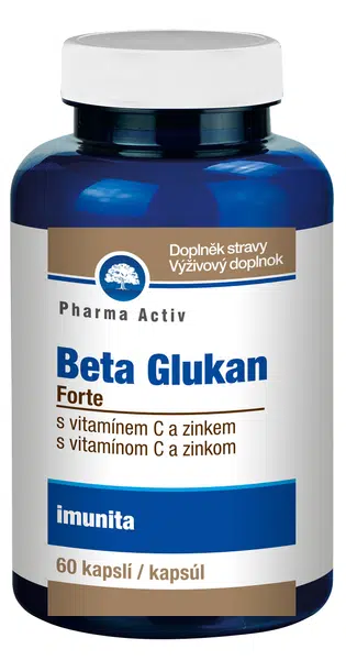 Pharma Activ Beta Glukán Forte, 60 kapslí