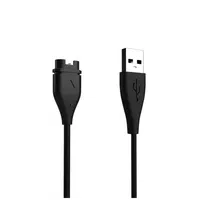 Nabíjecí USB-A kabel FIXED pro smartwatch Garmin Fenix 5/6/7/7X, Epix, Venu 2/3, Vívoactive 3/4/5, černá