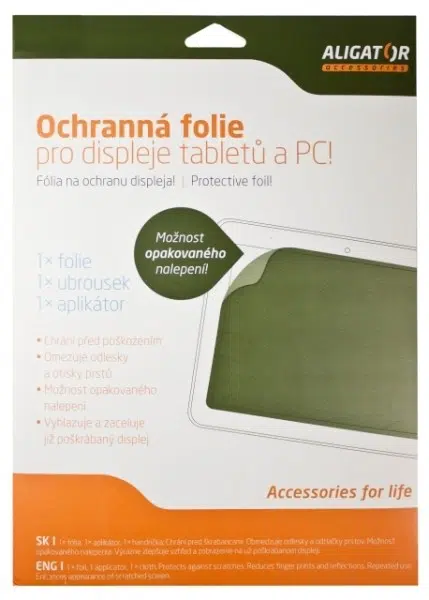 Fólie ALIGATOR pro Apple iPad Mini antireflexní, 1ks + aplikátor