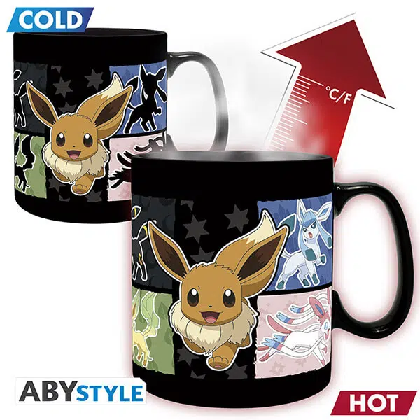 Kouzelný hrneček Pokémon Eevee - 460 ml