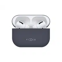 Ultratenké silikonové pouzdro FIXED Silky pro Apple AirPods 4, modrá