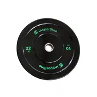 Gumový kotouč inSPORTline Bumper Plate Lite 10 kg 50 mm