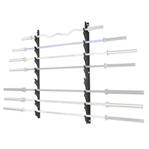 Nástěnný stojan na hřídele inSPORTline Wabarak, 8 pozic