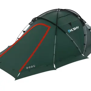 Husky Fighter 3-4 zelená Expediční stan pro 3 osoby